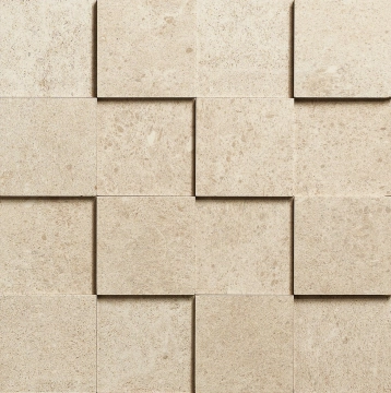 Sovereign Mosaico 3D (7.5x7.5) SVN 408K - Beige, Natural, 30x30cm, 10.00mm, Not rectified