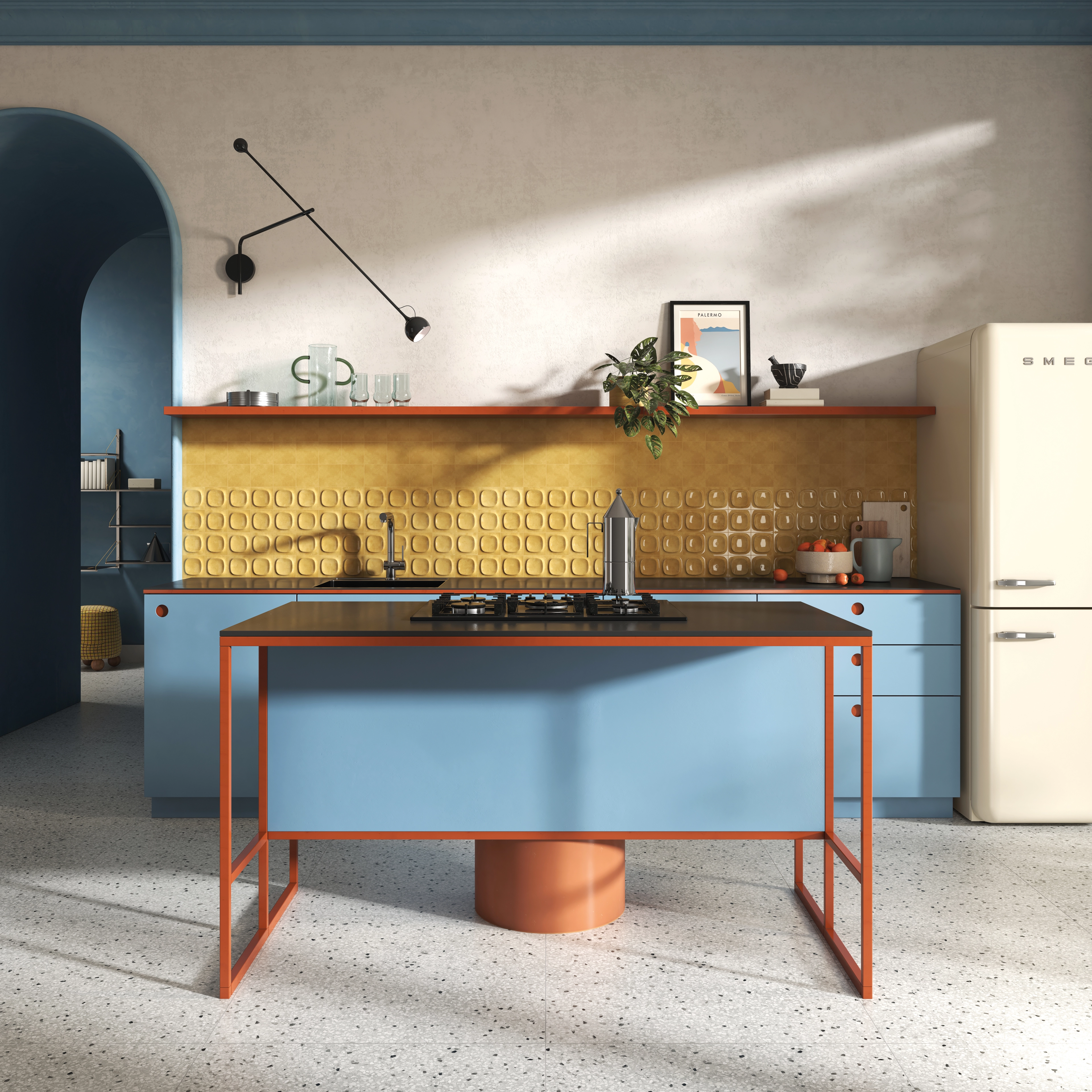Ceramica Magica Granito, Terrazzo