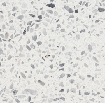 Arte - Terrazzo White, Matt, 15x15cm, 9.00mm, Not rectified