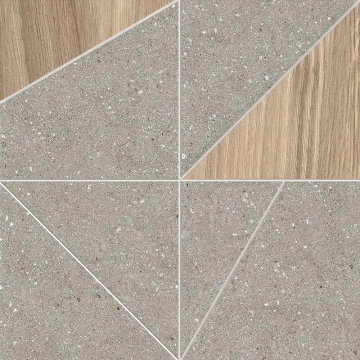 Nodi Tangram TTGR02MT29N - Libeccio (+ Grained Zinc), Matt, 29x29cm, 10.00mm, Not rectified
