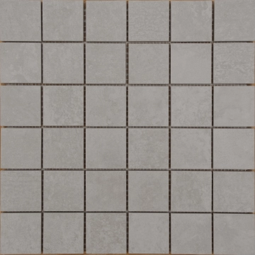 Industry Mosaico 5x5 ID023MA - Silver, Matt, 30x30cm, 10.50mm, not-rectified