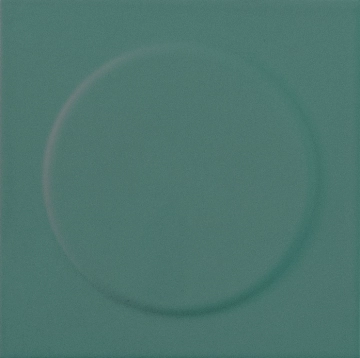 Play Decoro Geometrico PL07012 - 7 Verde, Matt, 12.5x12.5cm, 8.50mm, not-rectified