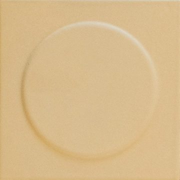 Play Decoro Geometrico PL05012 - 5 Giallo, Matt, 12.5x12.5cm, 8.50mm, not-rectified