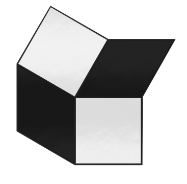 Distortion DSA0033 - A, Lucido, 30x30cm, 8.50mm, Not rectified