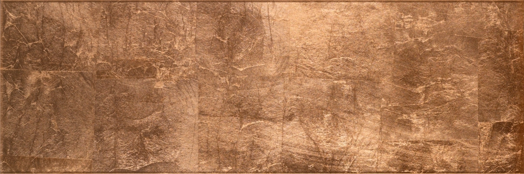 Glass Foglio Di Rame, Matt, 25x75cm, 10.00mm, Rectified
