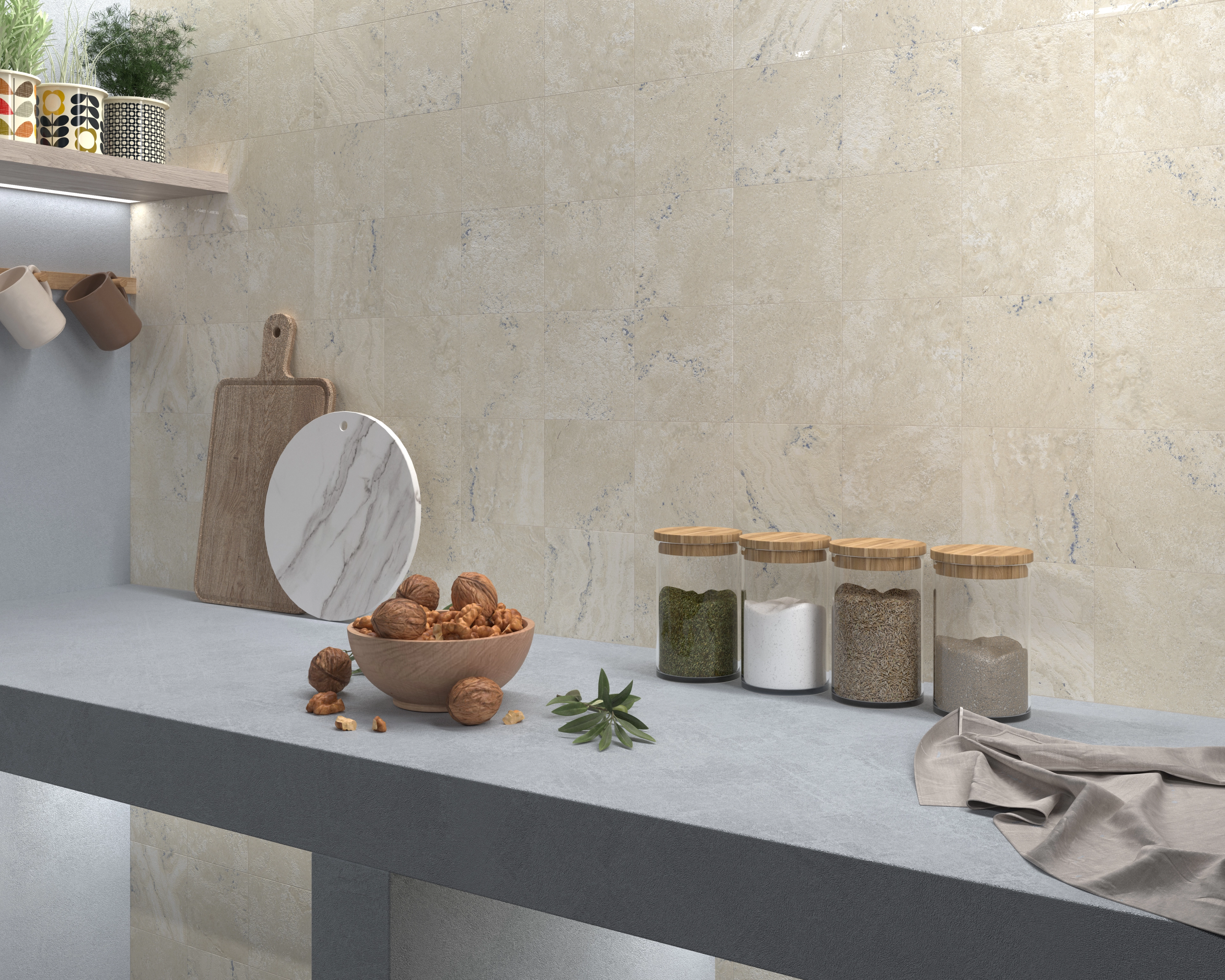 Dune Ceramica Flora Lapis, Stone