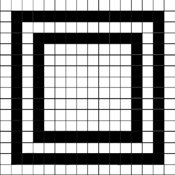 Hidraulico/micro Decoro 187778 - Grid, Matt, 20x20cm, 8.00mm, Not rectified