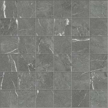 The Rock Mosaico MK.NEGRES6 30 - Negresco, Matt, 30x30cm, 6.50mm, Rectified
