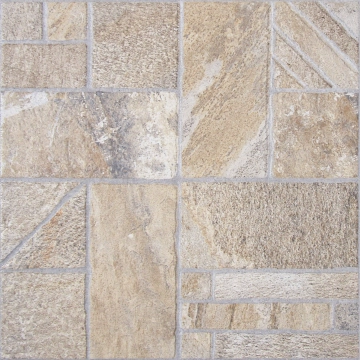 Adamello - Beige, Grip, 33.5x33.5cm, 7.50mm, Not rectified