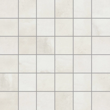 Xbeton Mosaico Gravel White, Matt, 11.81x11.81