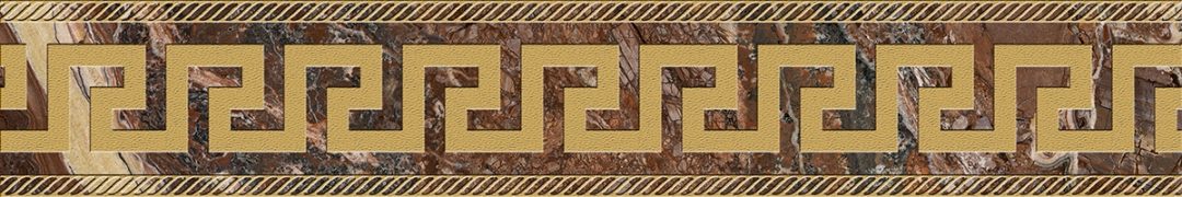 Maximvs Fascia Greca Sabbiata G0067837 - Rosa Venezia, Lux, 10x60cm, 6.00mm, Rectified