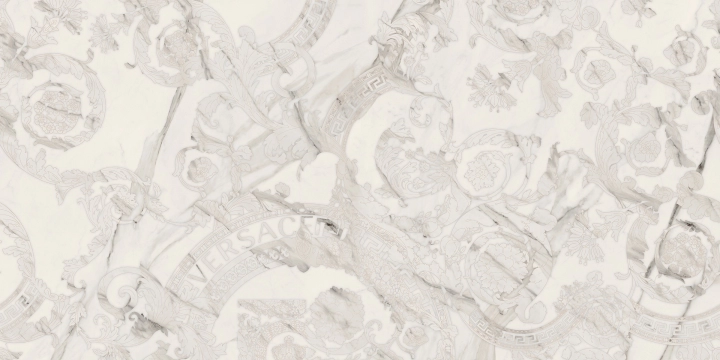 Maximvs Megabarocco G67590 - Statuario White, Lux, 60x120cm, 9.00mm, Rectified
