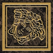Meteorite Tozzetto Medusa G0047294 - Moka/oro, Lappato, 9.8x9.8cm, 9.50mm, Rectified