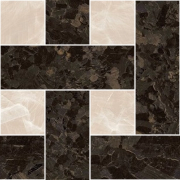 Meteorite Mosaico Chesterfield G0047431 - Moka/miele, Naturale, 30x30cm, 9.50mm, not-rectified