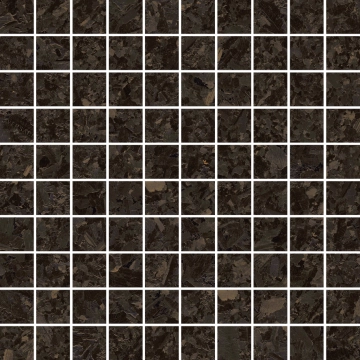 Meteorite Mosaico T100 G0047412 - Moka, Naturale, 30x30cm, 9.50mm, not-rectified