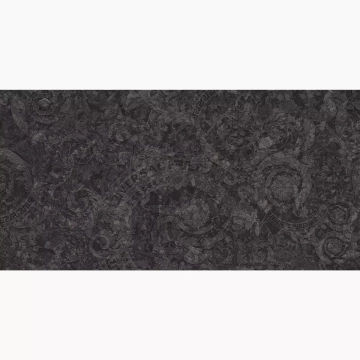 Meteorite Megabarocco 47370A - Nero, Lappato, 60x120cm, 9.50mm, Rectified