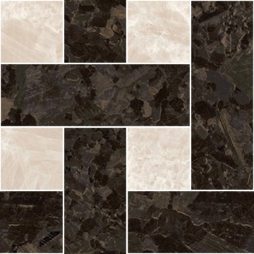 Meteorite Mosaico Chesterfield G0047433 - Moka/miele, Lappato, 30x30cm, 9.50mm, not-rectified