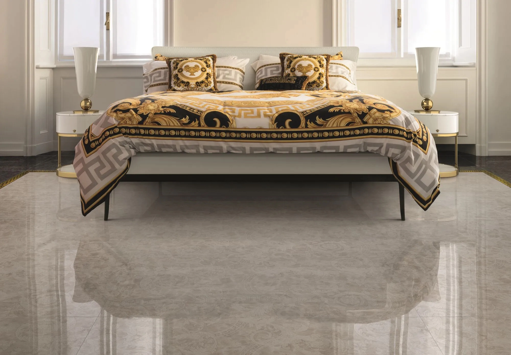 Versace Tiles Meteorite, Marble