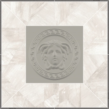 Eterno Medusa 3D G0263280 - White, Naturale, 42x42cm, 9.50mm, Rectified