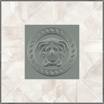 Eterno Medusa 3D G0263283 - Silver, Naturale, 42x42cm, 9.50mm, Rectified