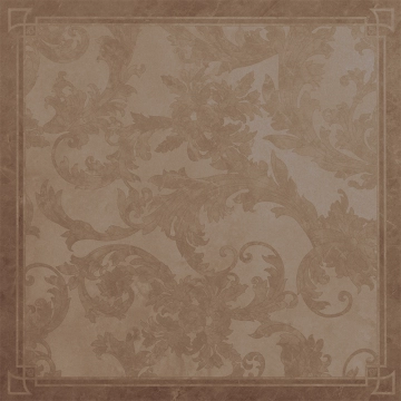 Marble Cassettonato Foglia G0240077 - Marrone, Lux, 58.5x58.5cm, 9.50mm, Rectified