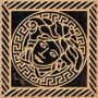 Marble Tozzetto Medusa G0240303 - Nero, Lux, 11.5x11.5cm, 9.50mm, Rectified