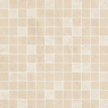 Concept Mosaico B25MCM33CT1AF - White Mix, Soft shiny, 30x30cm, 9.50mm, Not rectified