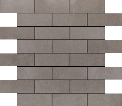 Tool Bricks B25DB33TL4AF - Grey, Soft shiny, 33x33cm, 9.50mm, not-rectified