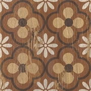 Naturwood  Hidraulic wood P0003161 - Colours, Matt, 20x20cm, 10.00mm, Not rectified