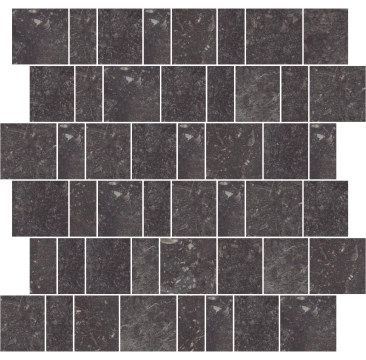 Bleuemix Kastelo 20038816 - Black, Natural, 28.5x29cm, 10.00mm, Rectified