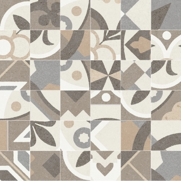 Ground Mila Mosaic 23441 - Warm, Soft, 30x30cm, 10.00mm, Not rectified