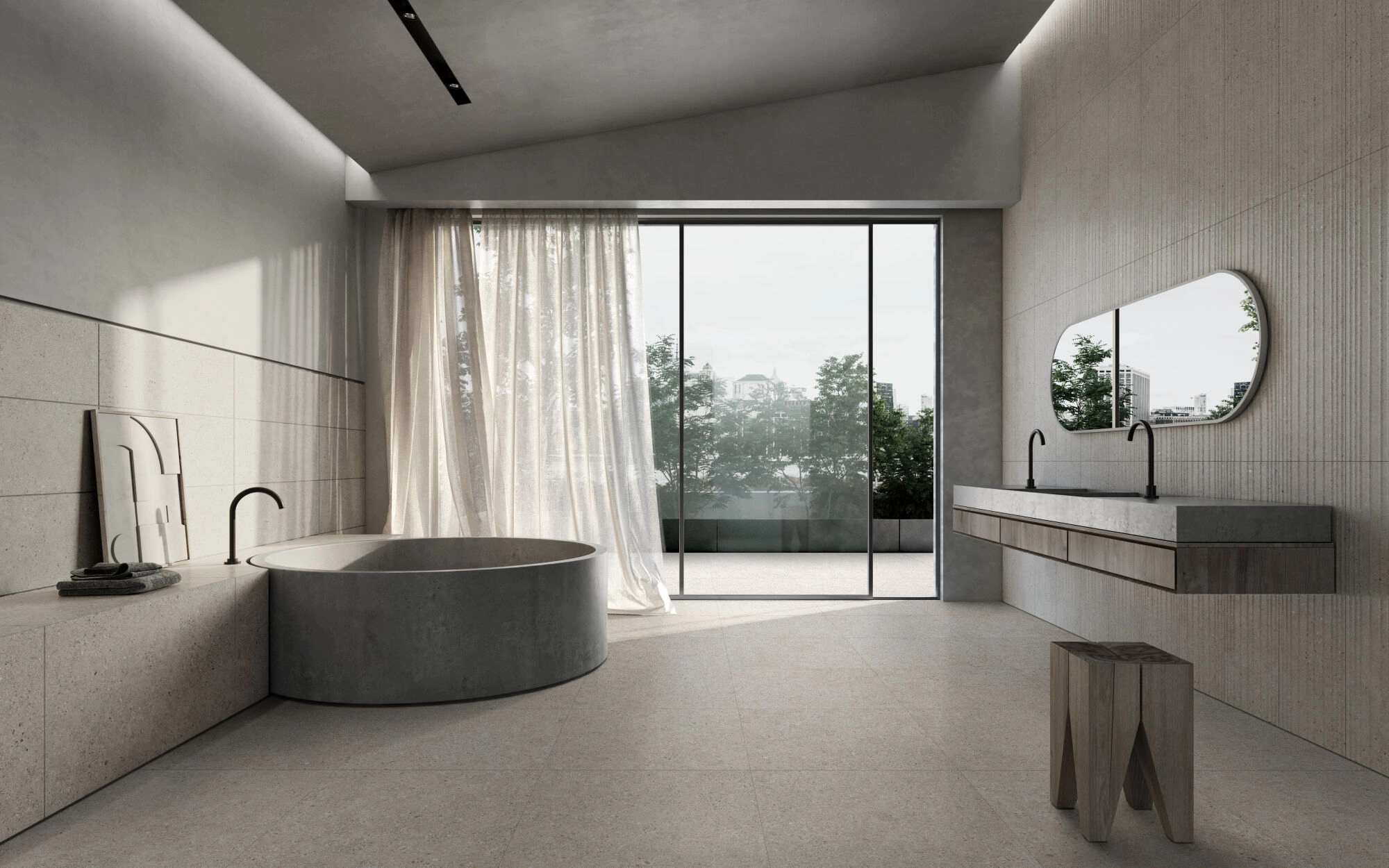 Peronda Manhattan Floor, Stone