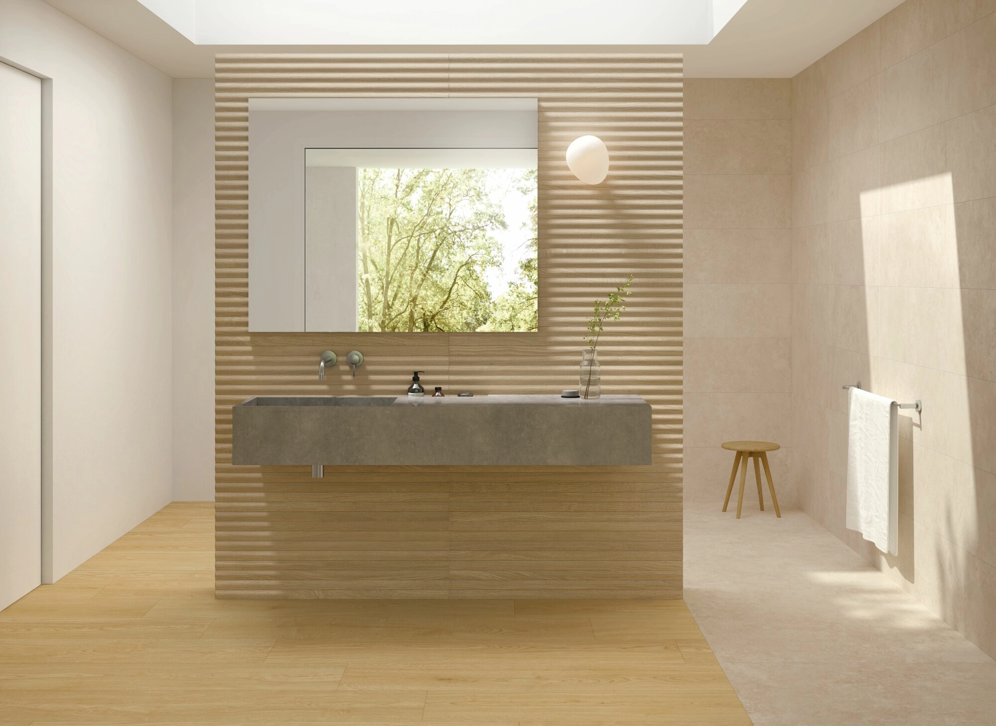 Peronda Ground Wall, Concrete
