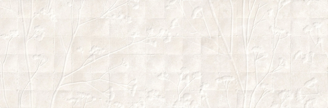 Charme Wall Fleur 40655 - Bone, Natural, 33.3x100cm, 9.80mm, Rectified