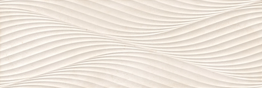 Salines Waves 40336 - Bone, Natural, 33.3x100cm, 9.80mm, Rectified