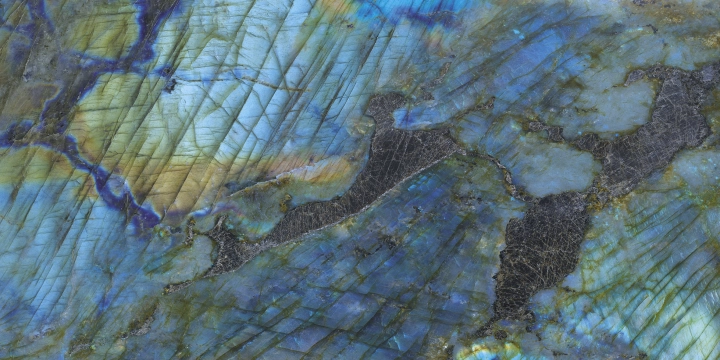 Tele Di Marmo Lumia EN8A - Labradorite, Full Lappato, 60x120cm, 9.00mm, Rectified