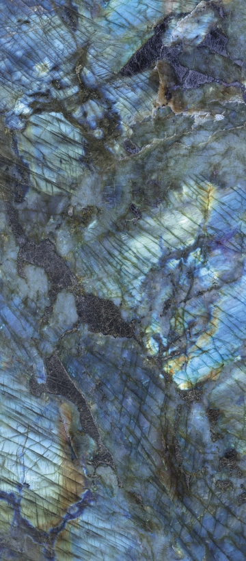 Tele Di Marmo Lumia EN7Z - Labradorite, Full Lappato, 120x278cm, 6.50mm, Rectified