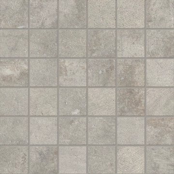 Fabrika Mosaico 5x5 EMSE - Grey, Silktech, 11.81x11.81