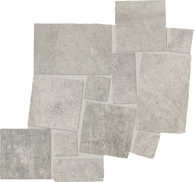 Fabrika Mosaico Blokko EMXP - Grey, Silktech, 13.43x13.5