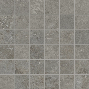 Fabrika Mosaico 5x5 EMSC - Dark Grey, Silktech, 11.81x11.81