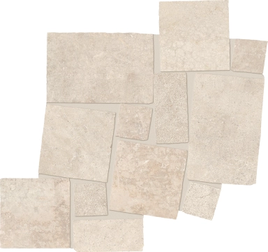 Fabrika Mosaico Blokko EMXN - Sand, Silktech, 13.43x13.5