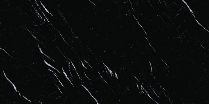 Tele Di Marmo Selection EJW6 - Nero Marquinia, Full Lappato, 60x120cm, 9.50mm, Rectified