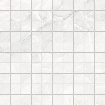 Tele Di Marmo Selection Mosaico 3x3 EK4S - White Paradise, Naturale, 30x30cm, 9.50mm, Rectified