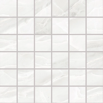 Tele Di Marmo Selection Mosaico 5x5 EK4J - White Paradise, Naturale, 30x30cm, 9.50mm, Rectified