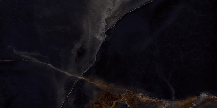 Tele Di Marmo Onyx EKTT - Onyx Black, Full Lappato, 30x60cm, 9.50mm, Rectified