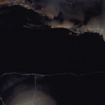 Tele Di Marmo Onyx EKTZ - Onyx Black, Full Lappato, 90x90cm, 9.50mm, Rectified