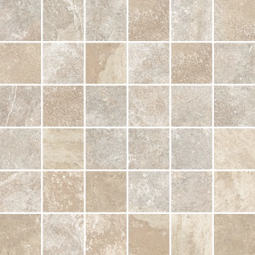 Ardesie Mosaico J87144 - Beige, Naturale, 30x30cm, 9.50mm, not-rectified