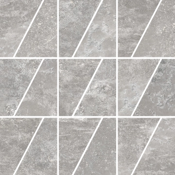 Ardesie Mosaico Trapezio J87177 - Grey, Naturale, 30x30cm, 9.50mm, not-rectified