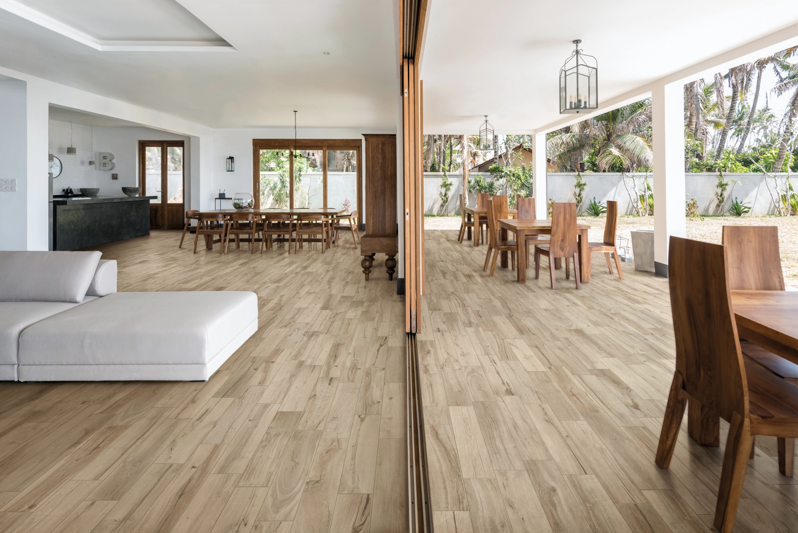 Carrelage Imitation Bois Parquet Daring Ecru – 15x61 Cm, Look Chic Et Costaud !