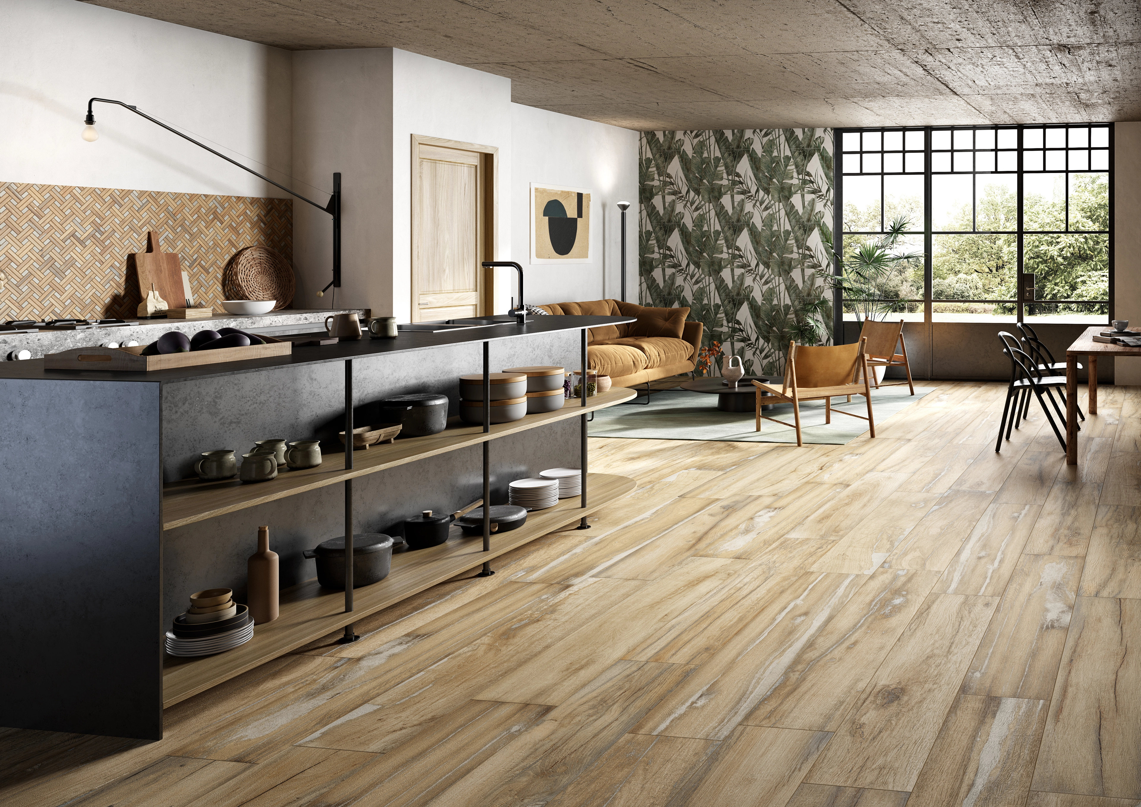 Ceramica Rondine Infusion, Wood